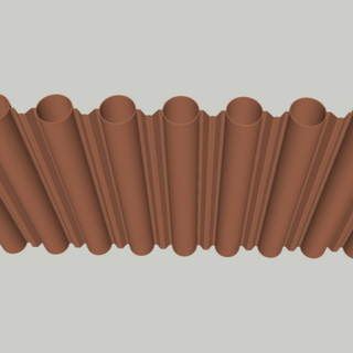Pilha de tubo e composição de pilha de folha Z